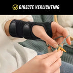 RECOVR Wrist Brace Pro | Adjustable Compression Support & Wrist Stabilizer for Active Use