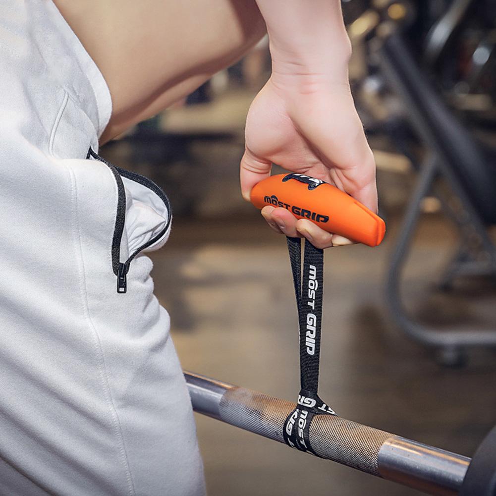 RECOVR Pull-Up Grips | Non-Slip Leather Bar Grips for Pull-Ups & Gymnastics (Pair)