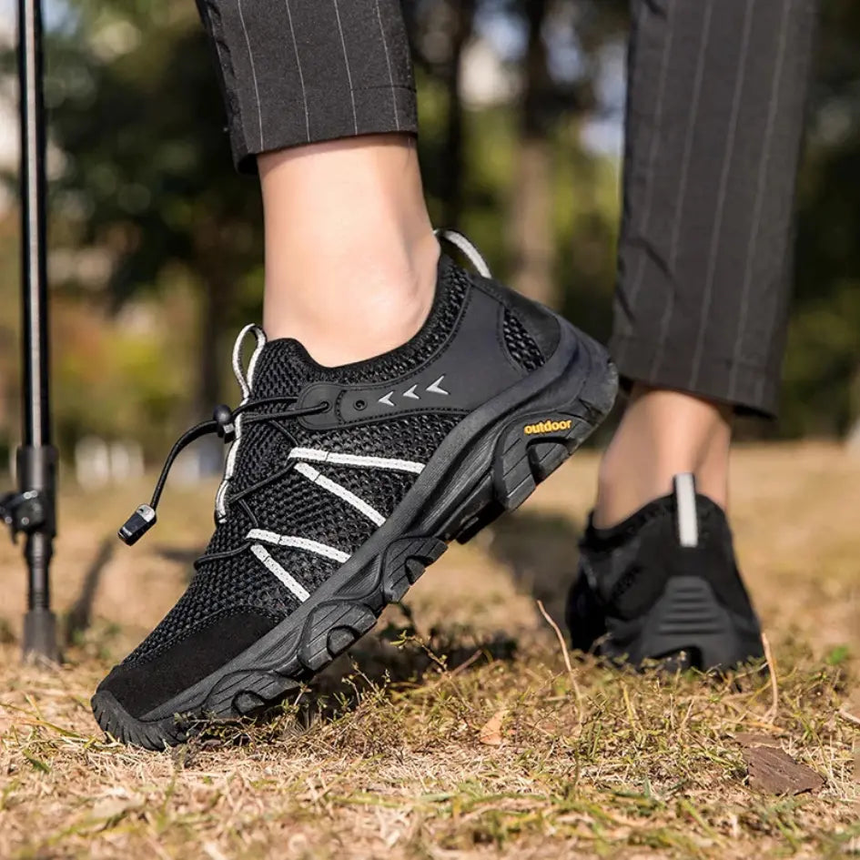 RECOVR Sorvik Unisex Trail Sneakers – Lightweight Breathable Walking Shoes