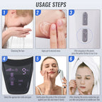 Mini HIFU RF Facial Device | Radiofrequency Ultrasonic Skin Tightening with EMS & Microcurrent