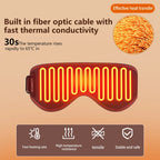 Electric Steam Eye Mask with Heat | Warming Eye Compress & Sleep Mask with Timer