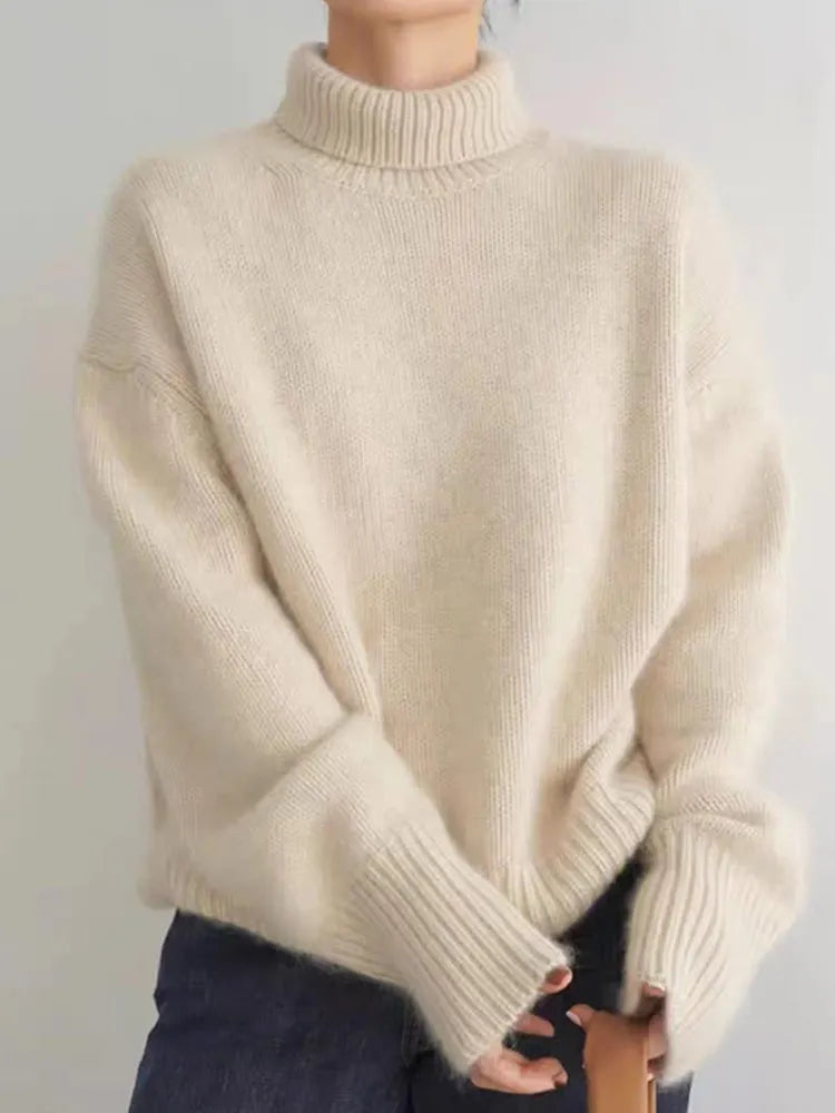 Women's Turtleneck Oversized Sweater