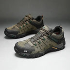 RECOVR Ledorin Men's Leather Hiking Shoes – Outdoor Walking Shoes
