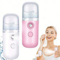 Portable Facial Steamer | Mini USB Nano Mist Sprayer for Skin Hydration & Glow