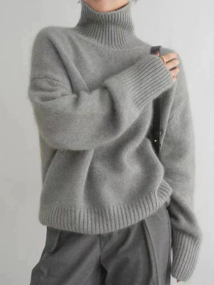 Women's Turtleneck Oversized Sweater