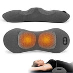3-in-1 Electric Back Massager Cushion | Heat Therapy, Vibration & Lumbar Traction Support