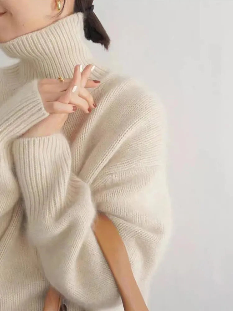 Women's Turtleneck Oversized Sweater