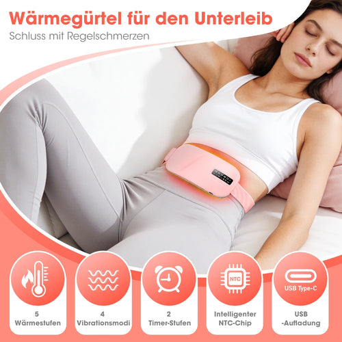 Electric Wireless Heating Pad for Women | Portable Heat Therapy Device