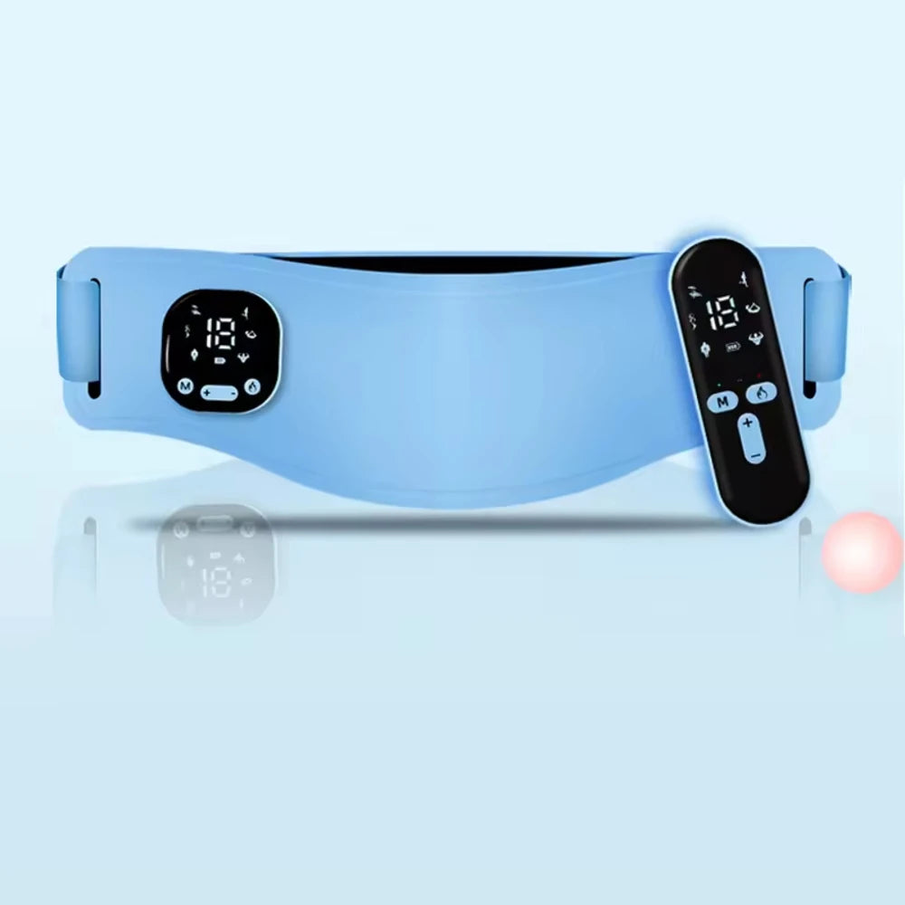 Heated Massage Belt for Women | Portable Heat Therapy & Vibration Device