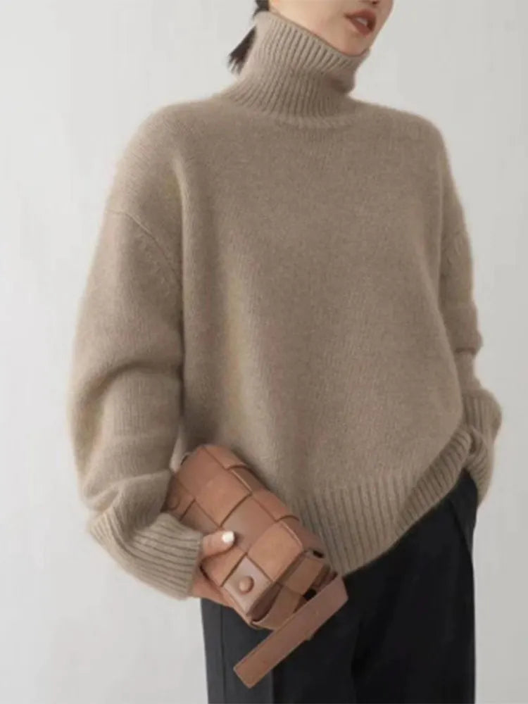 Women's Turtleneck Oversized Sweater
