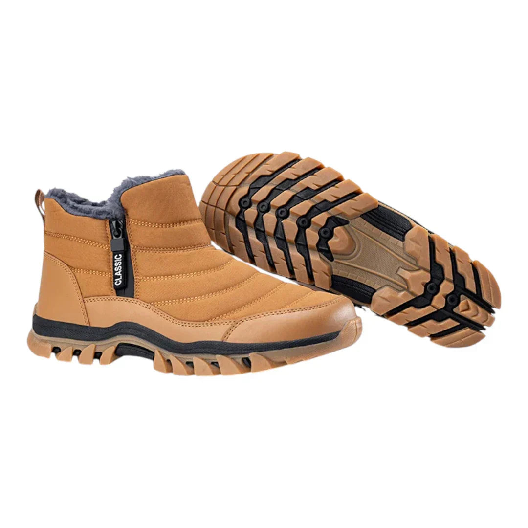 RECOVR Zavorn Winter Boots for Men – Warm Fleece Lined Snow Boots