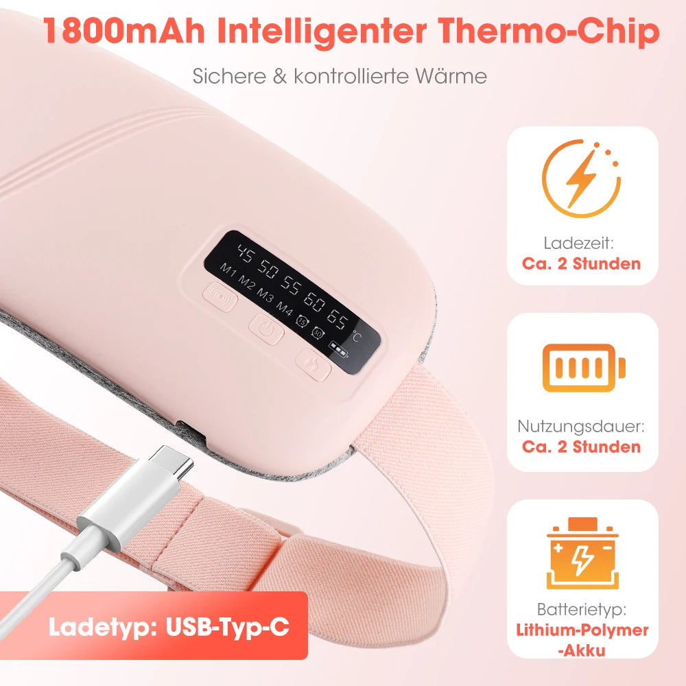 Electric Wireless Heating Pad for Women | Portable Heat Therapy Device