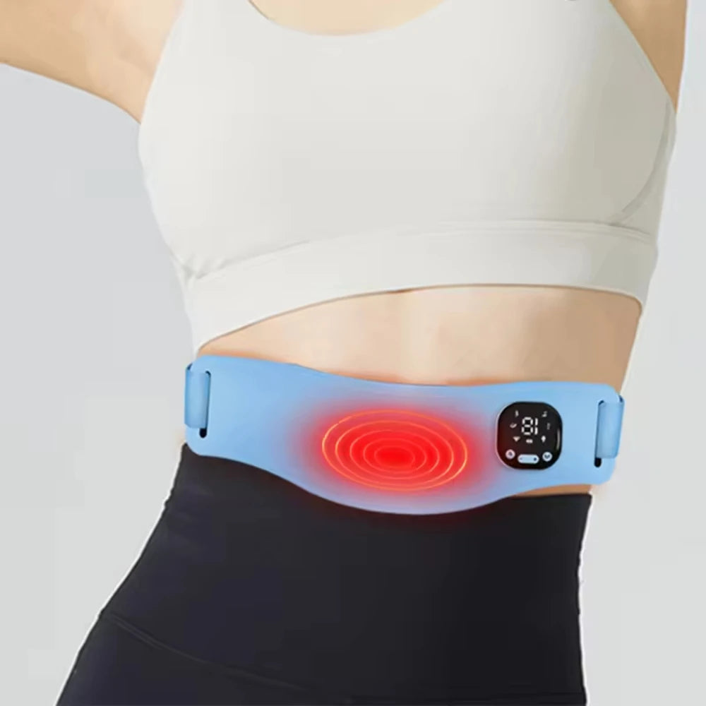 Heated Massage Belt for Women | Portable Heat Therapy & Vibration Device