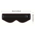Electric Steam Eye Mask with Heat | Warming Eye Compress & Sleep Mask with Timer