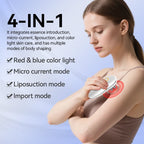 Electric Body Sculpting Massager | Handheld Vibration Massage Device for Face & Body