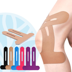 Pre-Cut Kinesiology Tape for Knee Support – Elastic Sports Tape for Stability, Mobility & Muscle Support