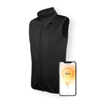 RECOVR Smart Heated Vest with App Control – Rechargeable Heated Body Warmer for Outdoor, Work & Cold Weather Performance