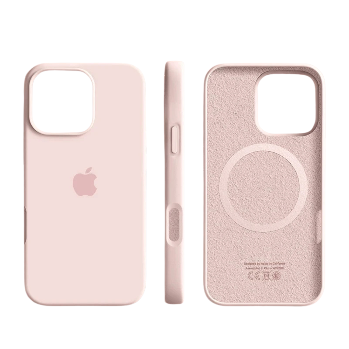 RECOVR MagSafe Silicone iPhone Case – Shockproof Protection with Soft Microfiber Lining | Premium Slim Cover
