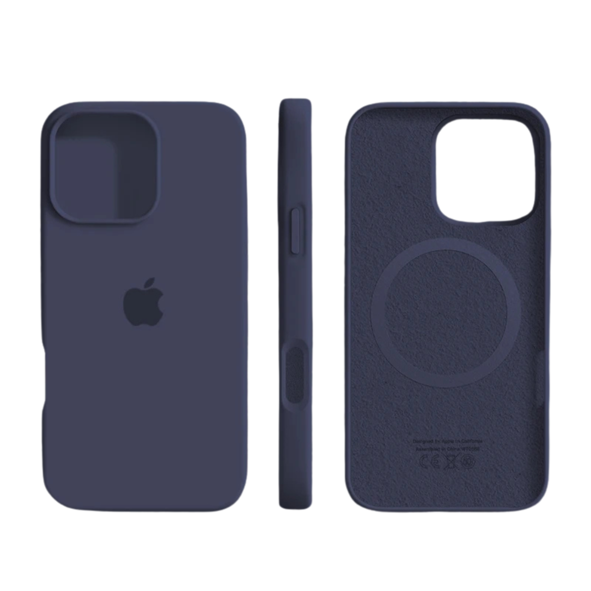 RECOVR MagSafe Silicone iPhone Case – Shockproof Protection with Soft Microfiber Lining | Premium Slim Cover