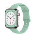 RECOVR Apple Watch Slim Strap Band | Lightweight Silicone Sport Band — Mint