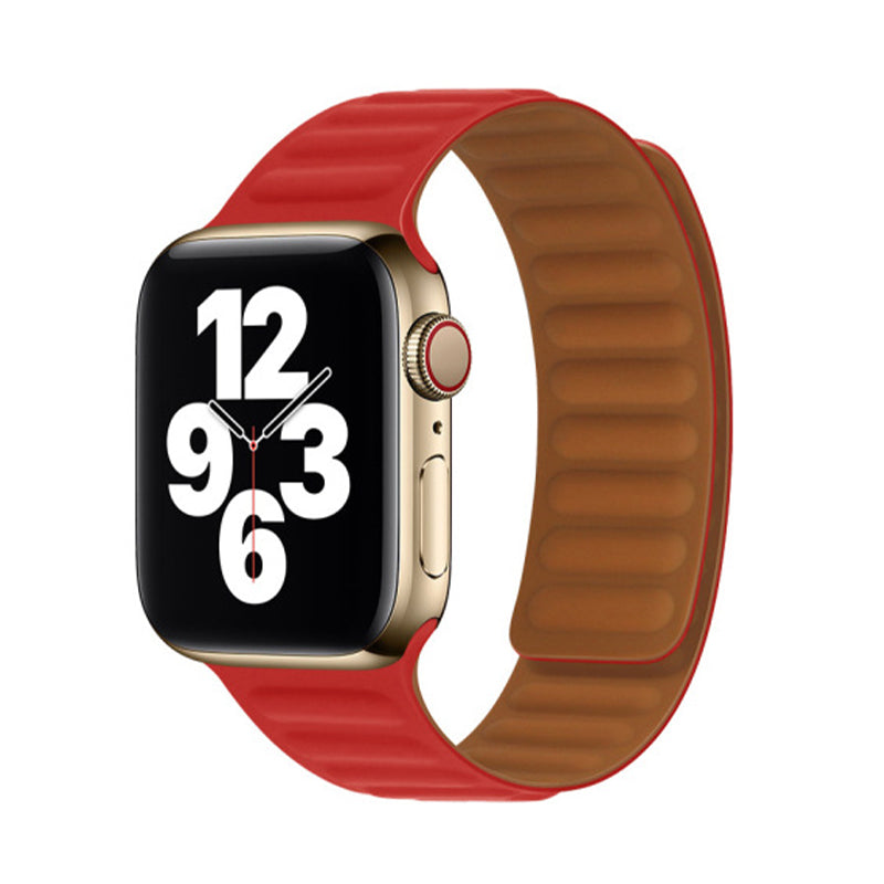 RECOVR Apple Watch Sport Loop Band | Soft Breathable Nylon Loop — Red