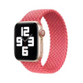 RECOVR Braided Stretch Apple Watch Band - Pink | Comfort & Flexibility