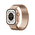 RECOVR Carbon Milanese Apple Watch Band | Rose Gold Finish & Magnetic Adjustment