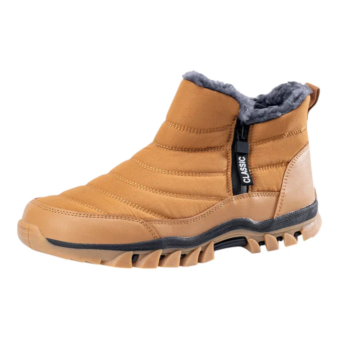 RECOVR Zavorn Winter Boots for Men – Warm Fleece Lined Snow Boots