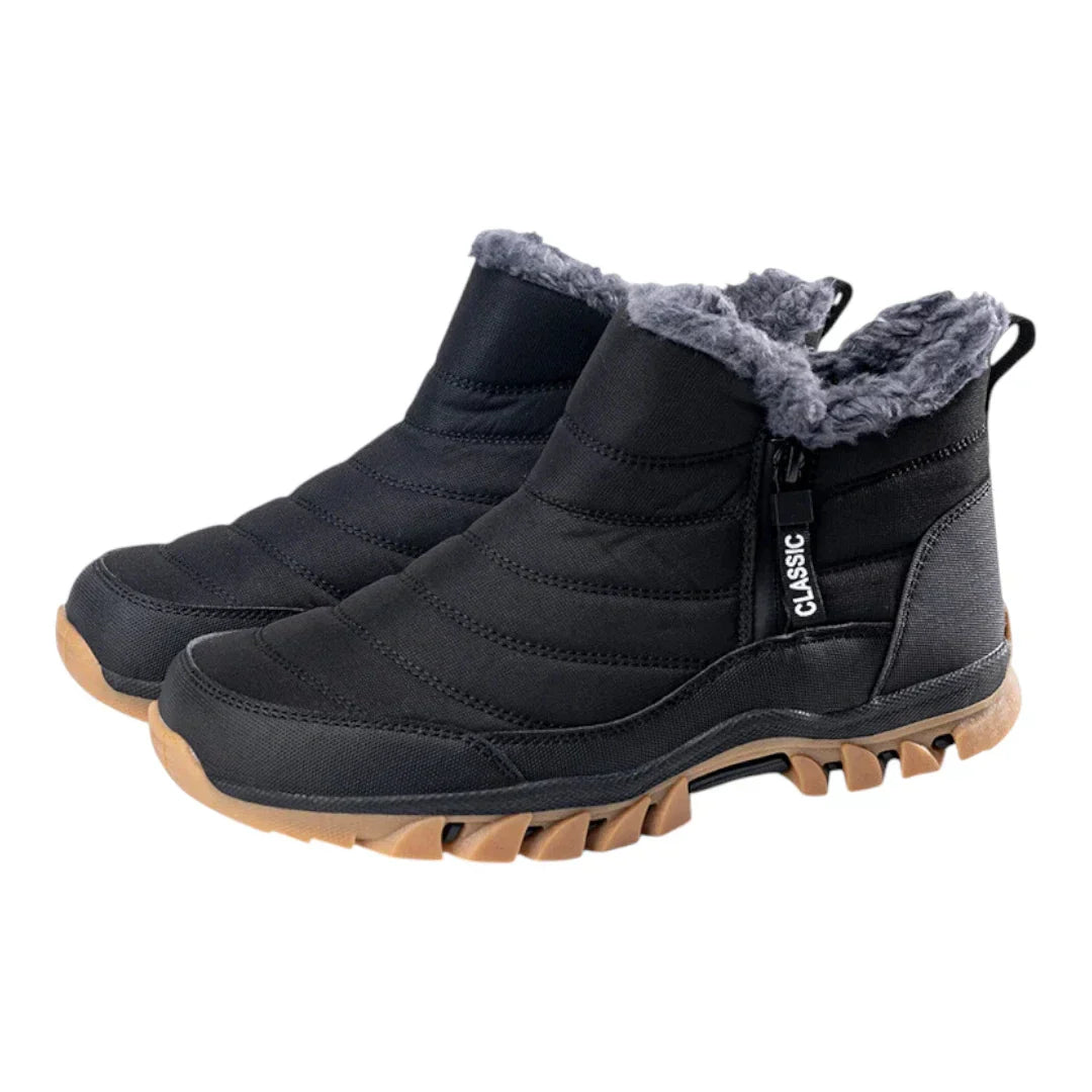 RECOVR Zavorn Winter Boots for Men – Warm Fleece Lined Snow Boots