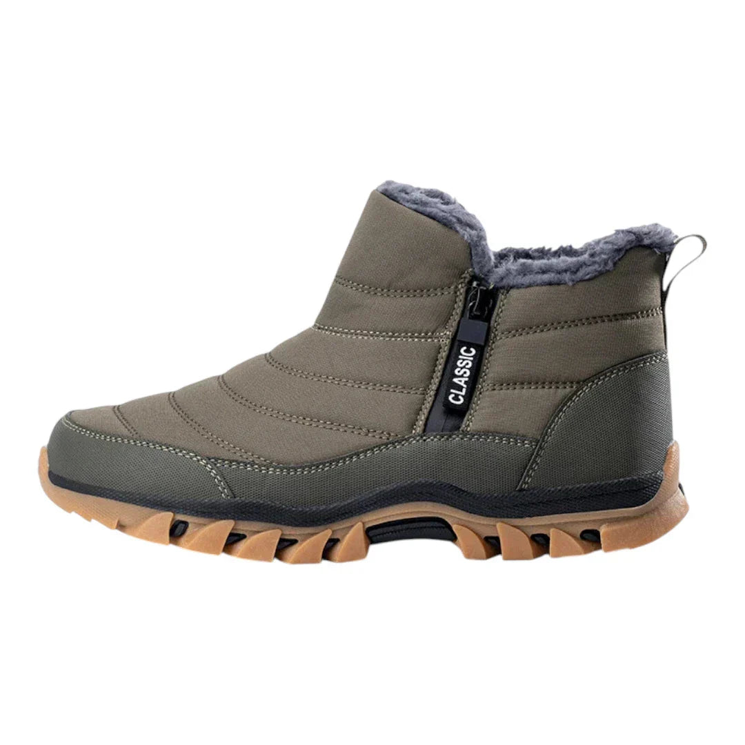 RECOVR Zavorn Winter Boots for Men – Warm Fleece Lined Snow Boots