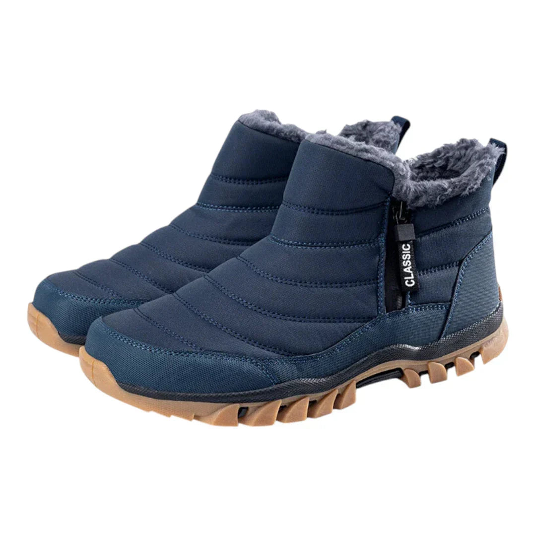 RECOVR Zavorn Winter Boots for Men – Warm Fleece Lined Snow Boots