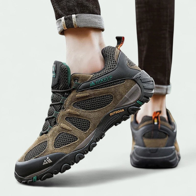RECOVR Ethan Men's Walking Shoes – Lightweight Breathable Outdoor Hiking Shoes