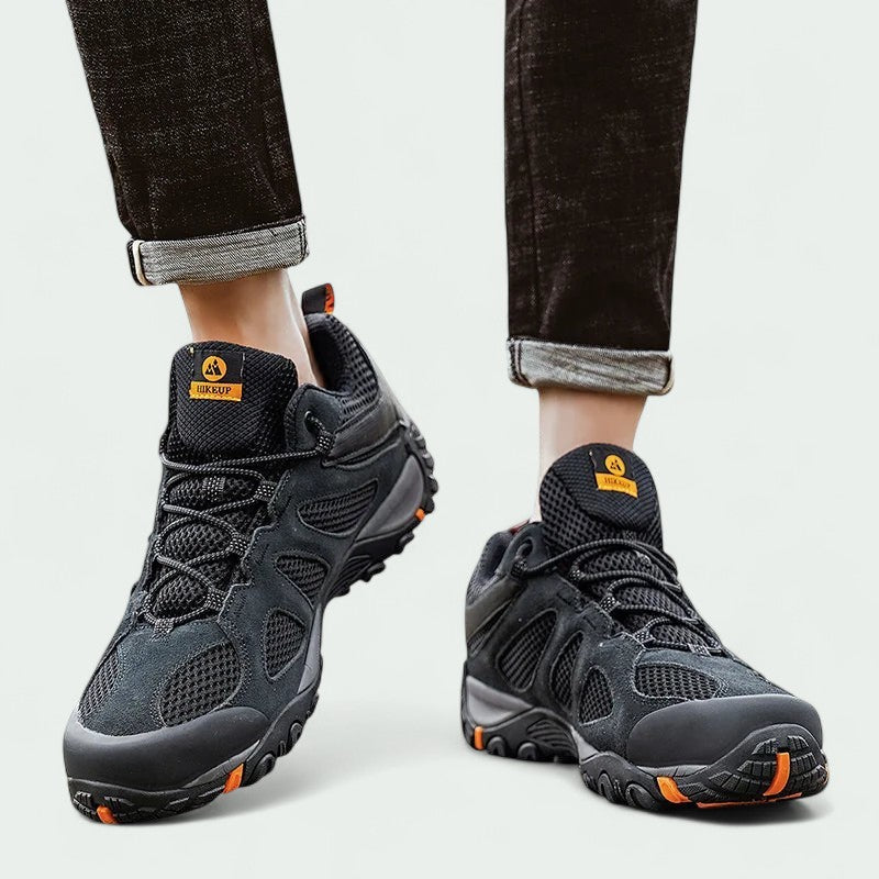RECOVR Ethan Men's Walking Shoes – Lightweight Breathable Outdoor Hiking Shoes